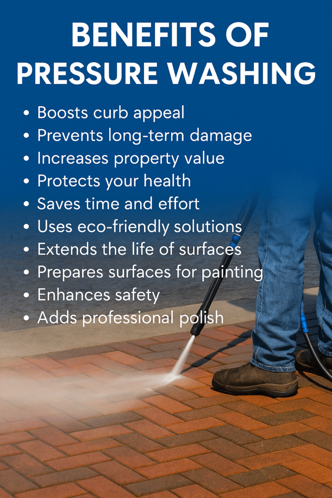 benefits of pressure washing