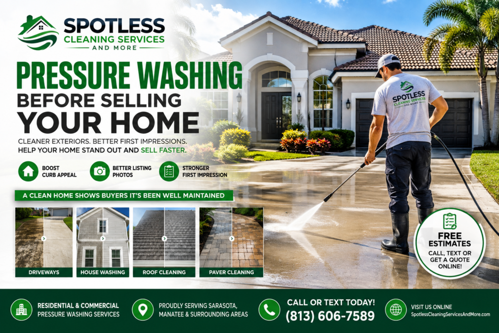 Pressure Washing Before Selling Your Home