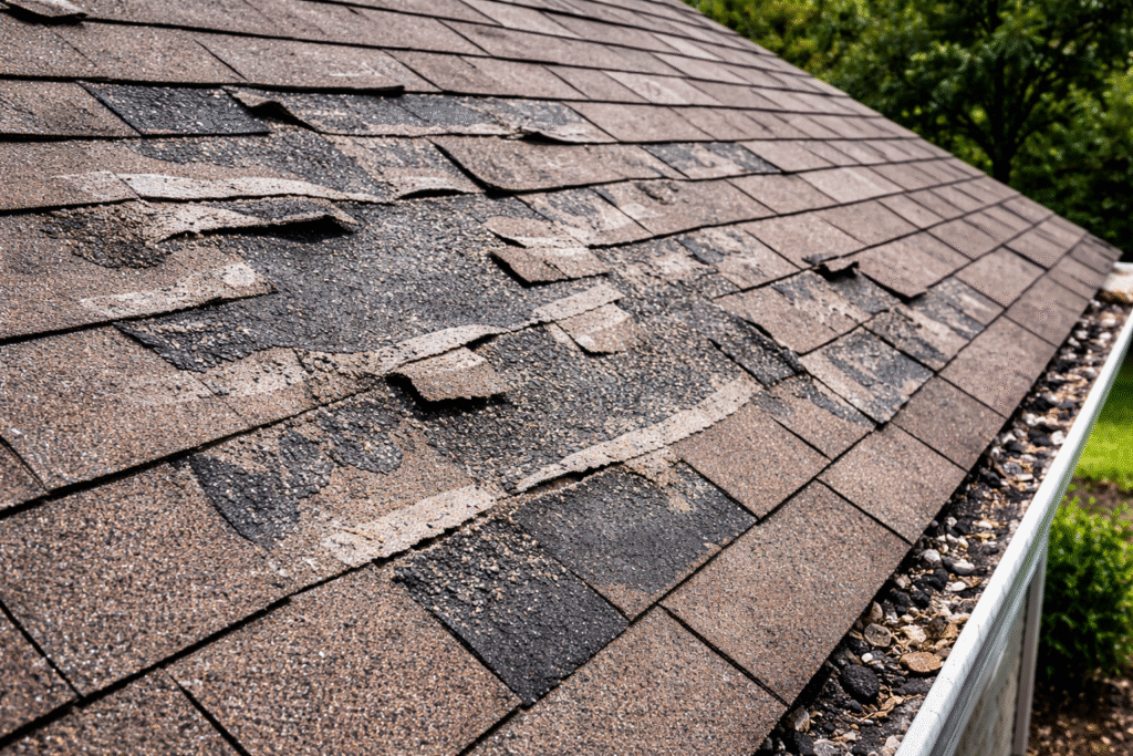 does pressure washing a roof damage it