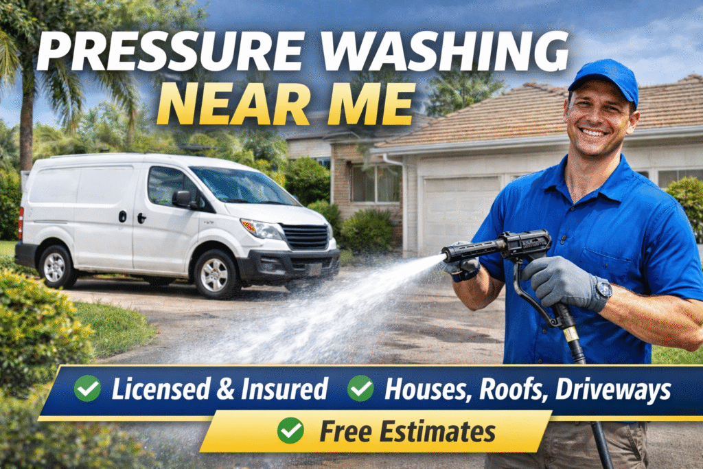 pressure washing near me