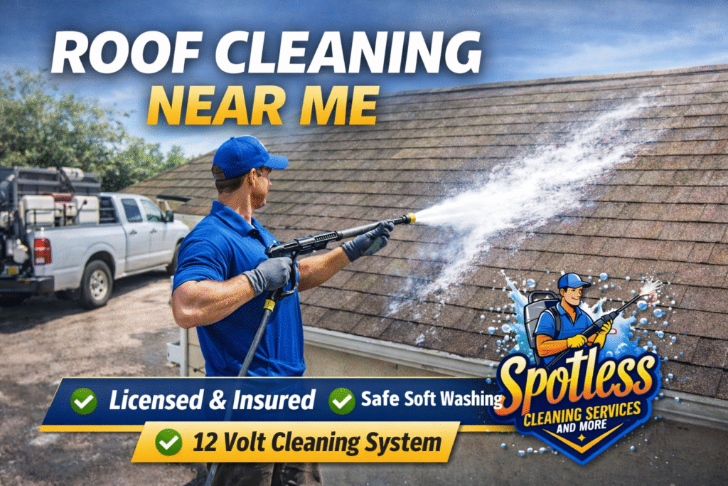 roof cleaning near me