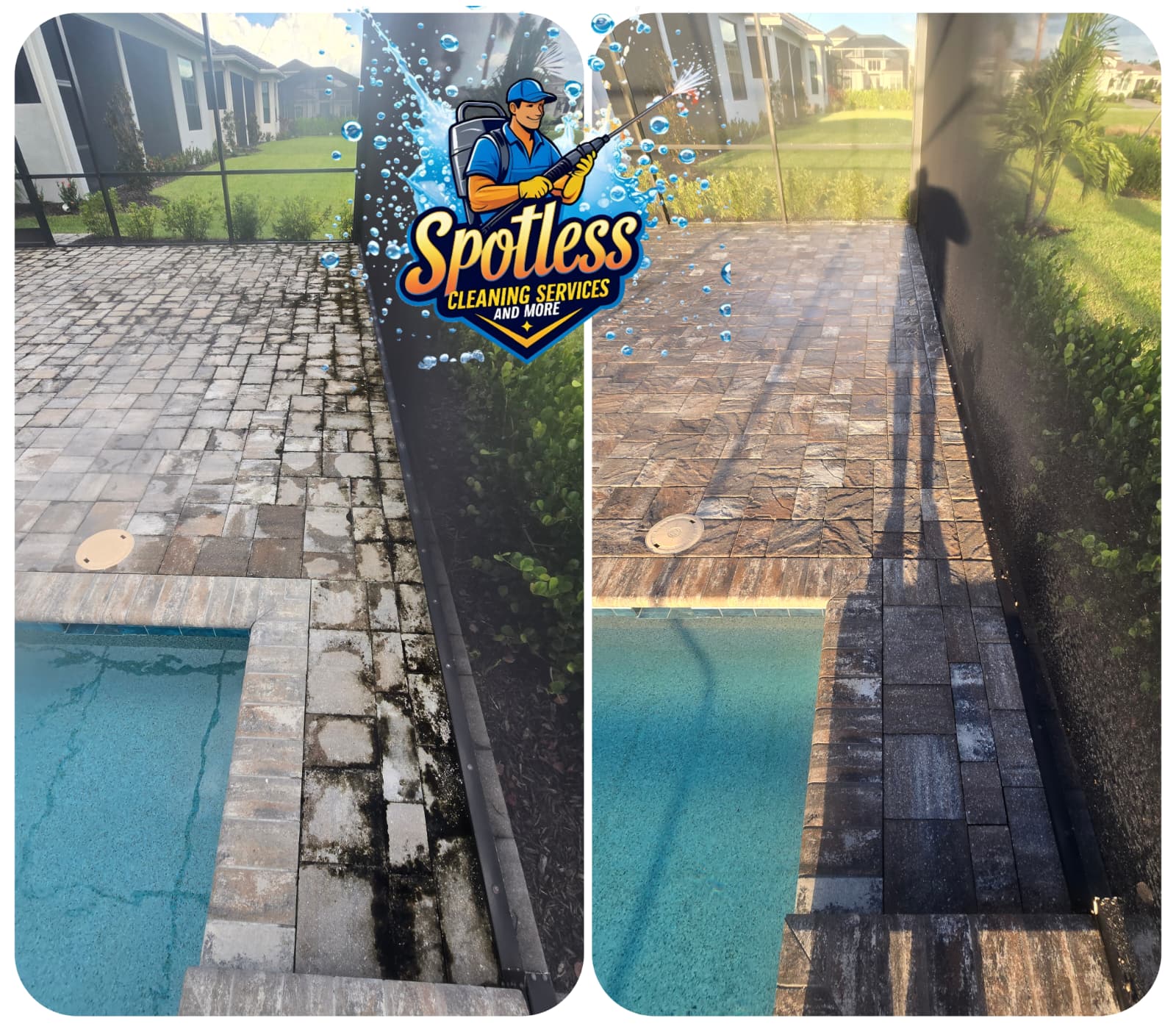 Paver Pressur Washing Cleaning Service