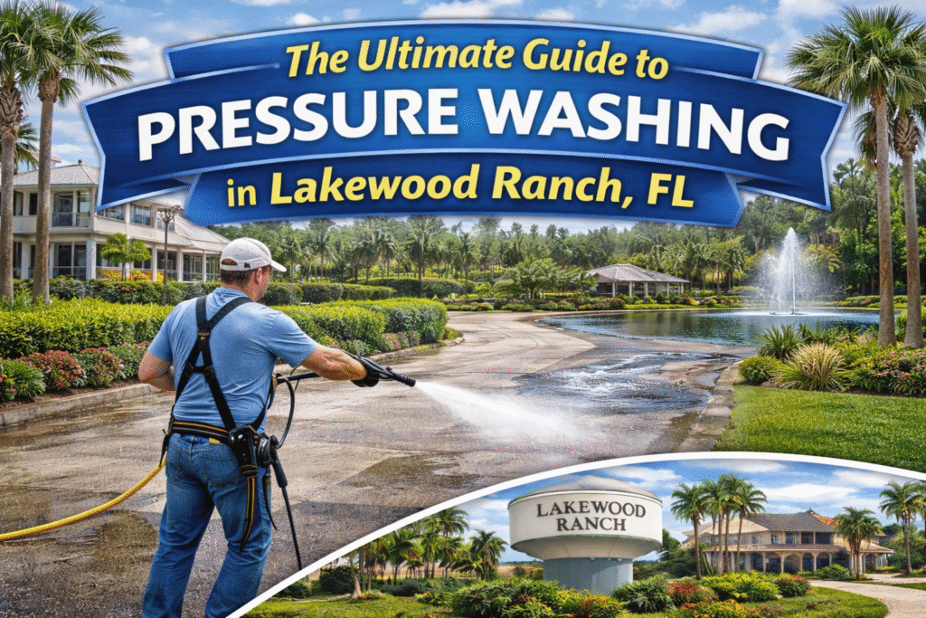 pressure washing in Lakewood Ranch FL