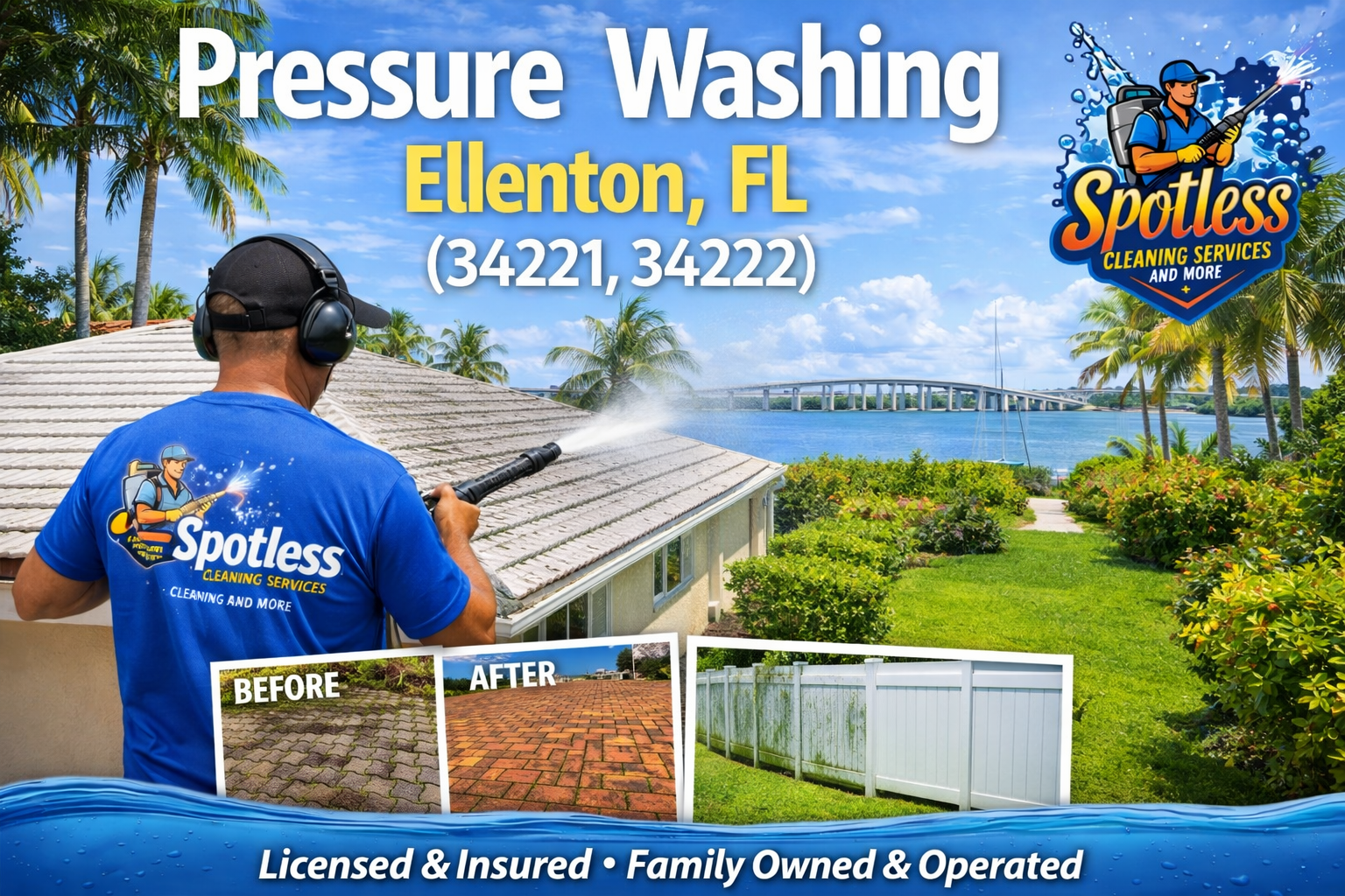 Ellenton Florida Pressure Washing