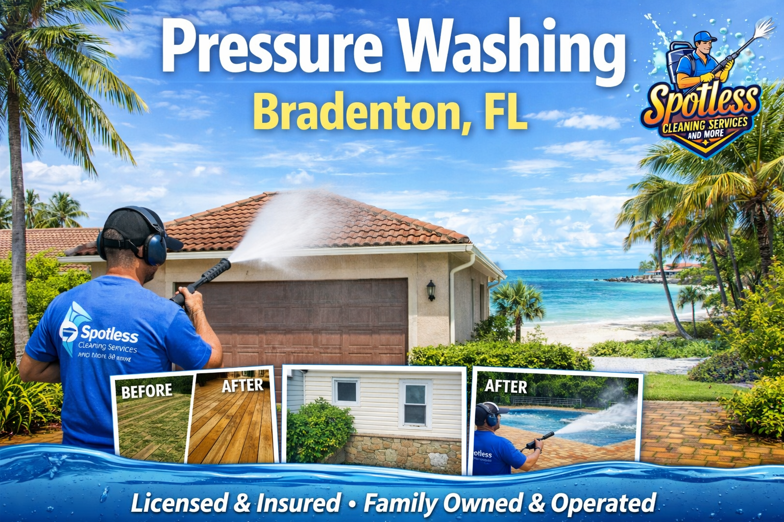 Sarasota Florida Pressure Washing
