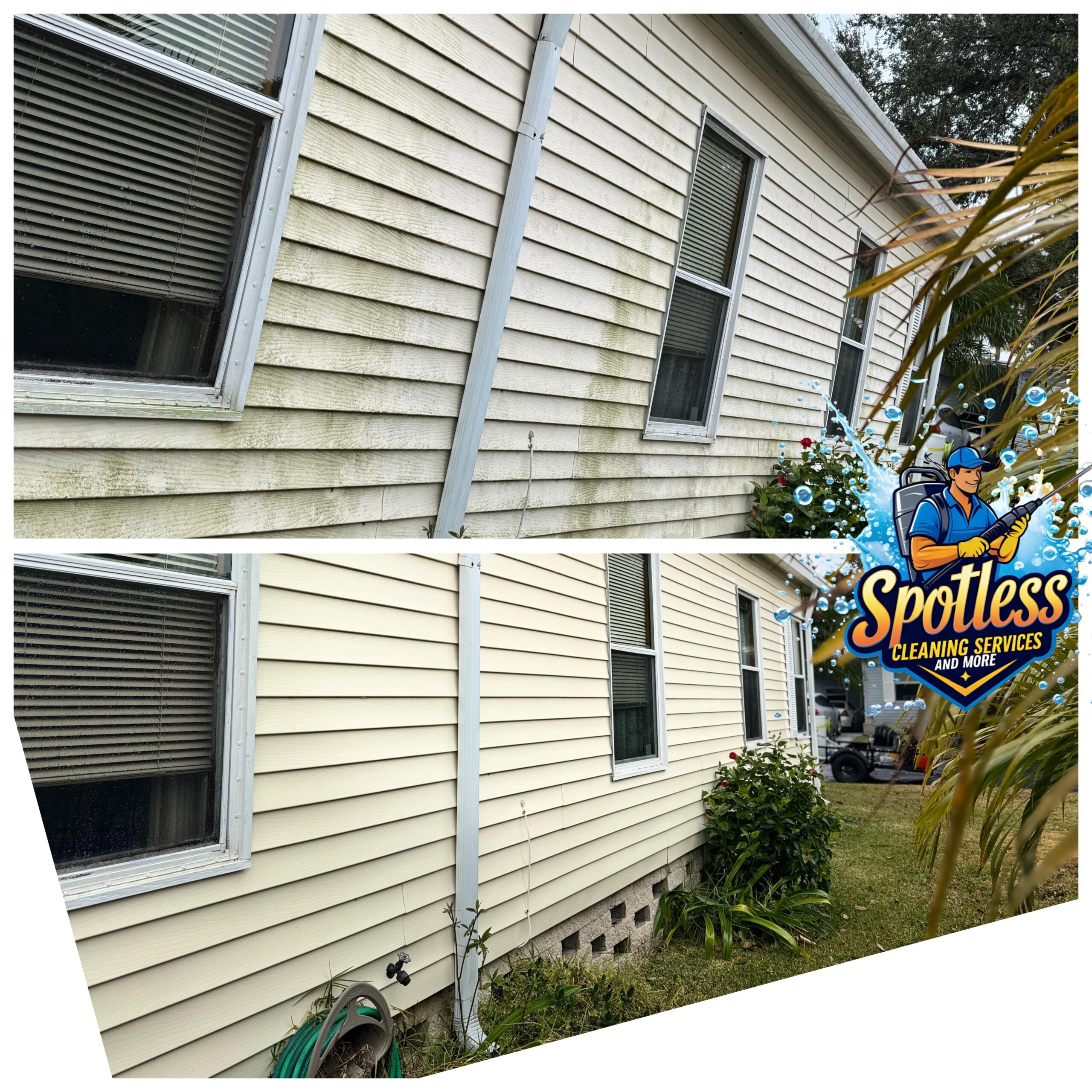 Mobile Home Exterior Cleaning
