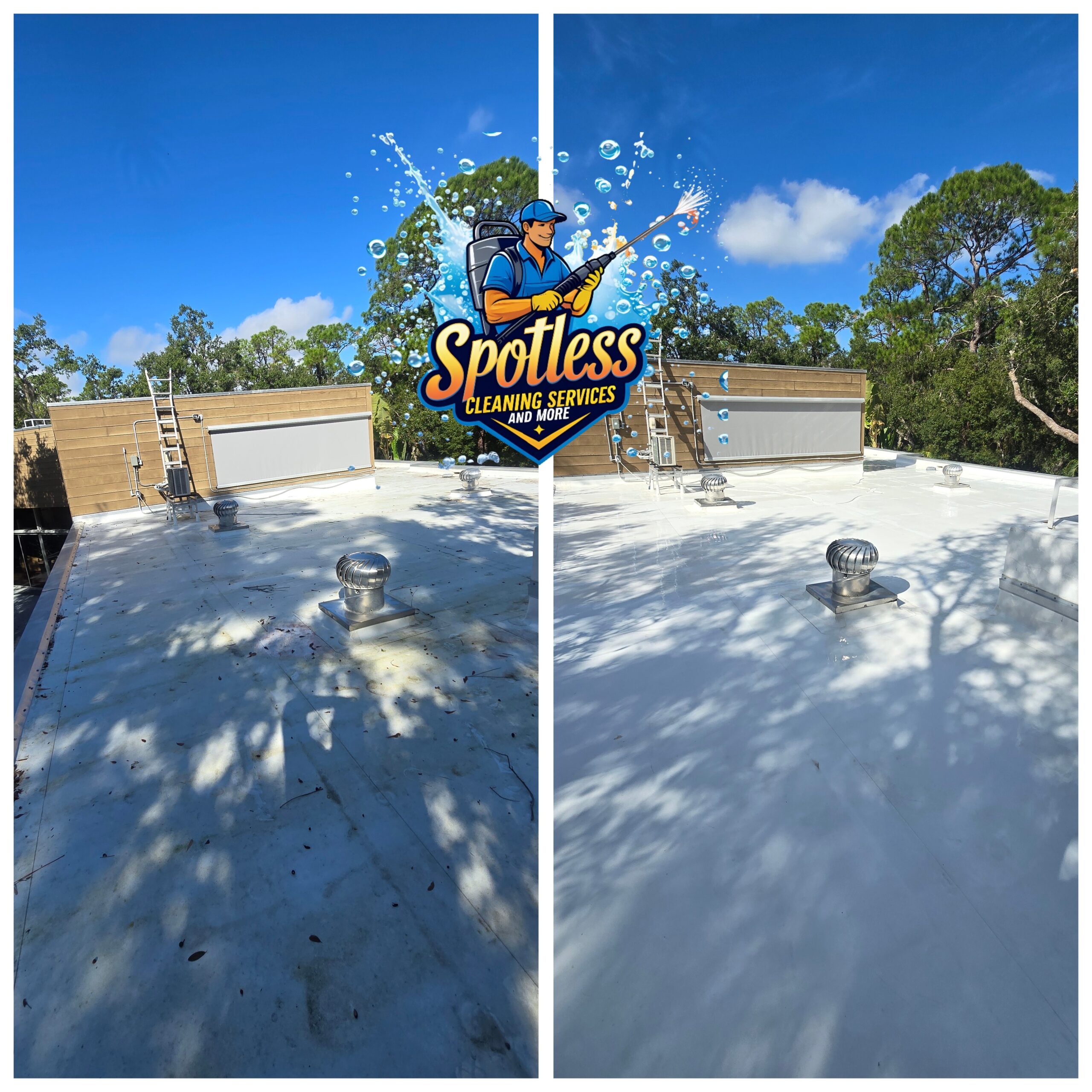 EPDM Roof Cleanings