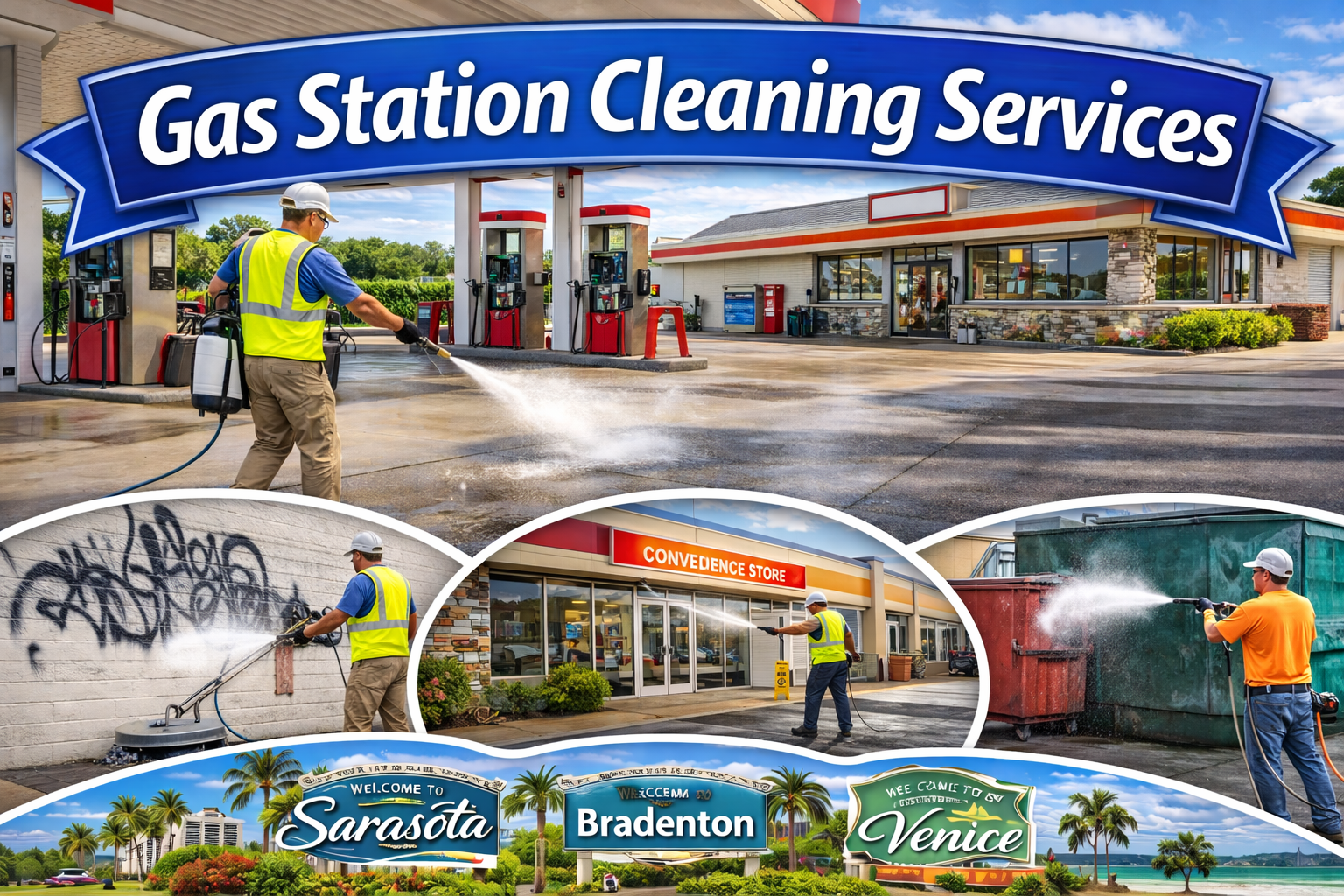 gas station cleaning services