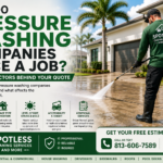 How Do Pressure Washing Companies Price a Job