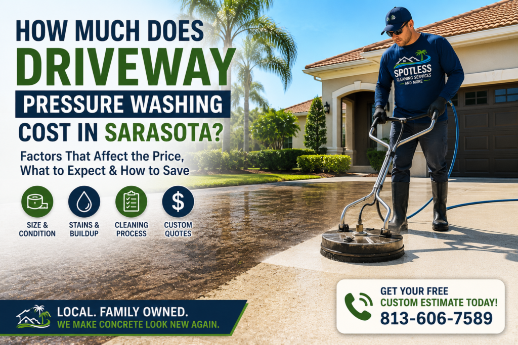 How Much Does Driveway Pressure Washing Cost in Sarasota