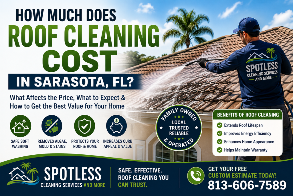 How Much Does Roof Cleaning Cost in Sarasota