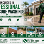What Is Included in Professional Pressure Washing