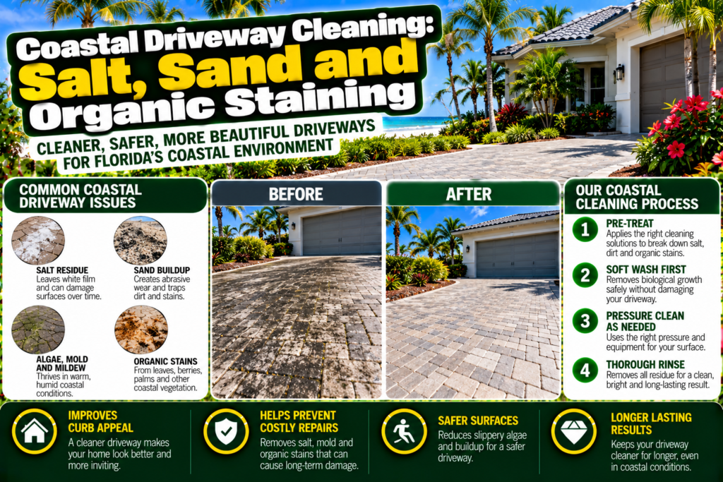 coastal driveway cleaning