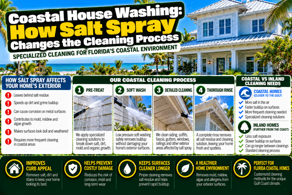 coastal house washing