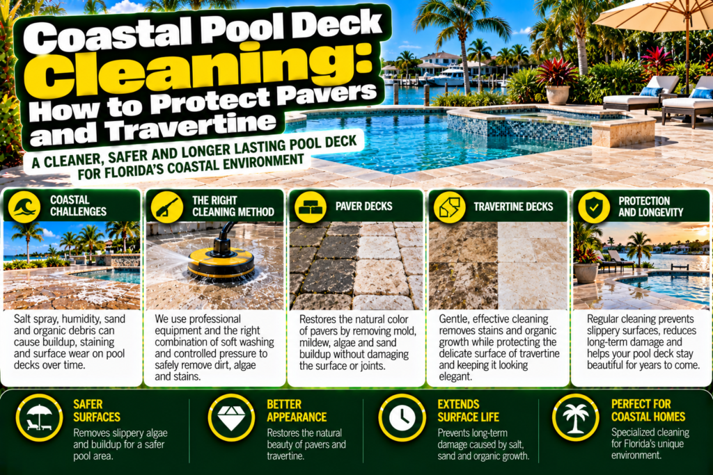 coastal pool deck cleaning