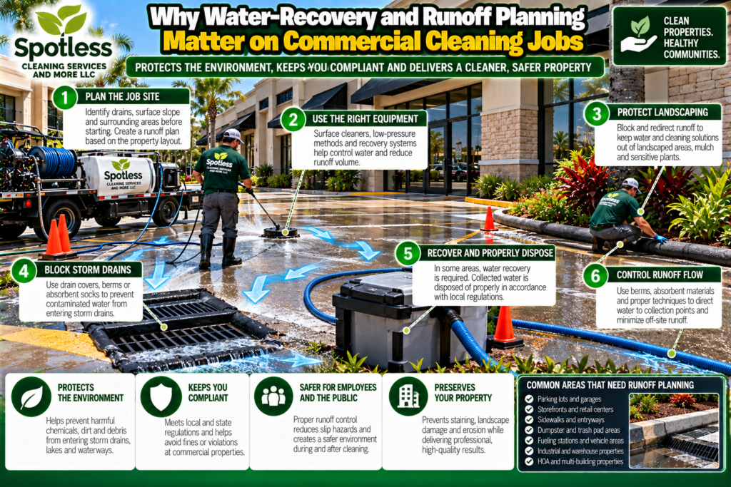 Water-Recovery and Runoff Planning Matter