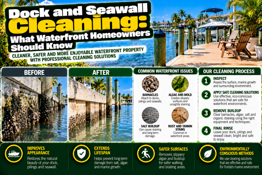 dock and seawall cleaning