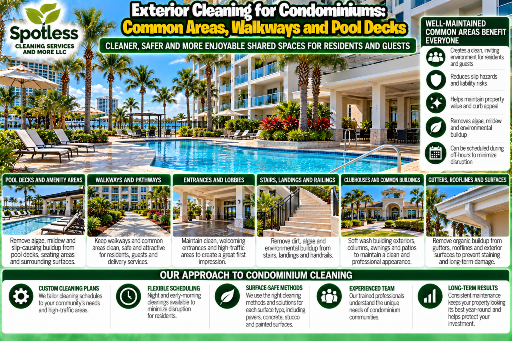Exterior Cleaning for Condominiums