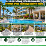 Exterior Cleaning for Condominiums