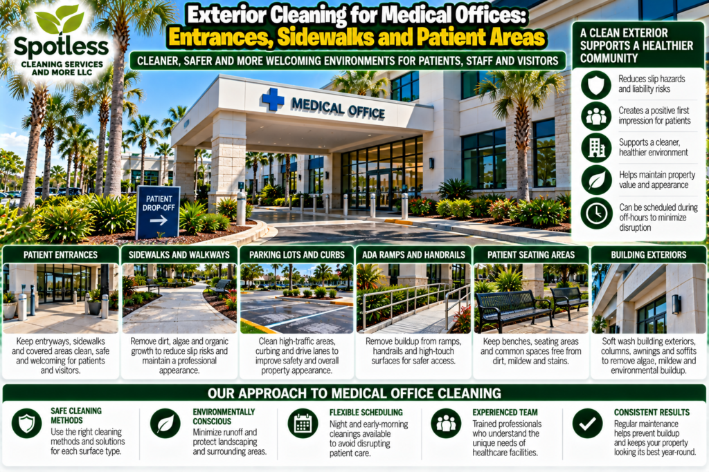 Exterior Cleaning for Medical Offices