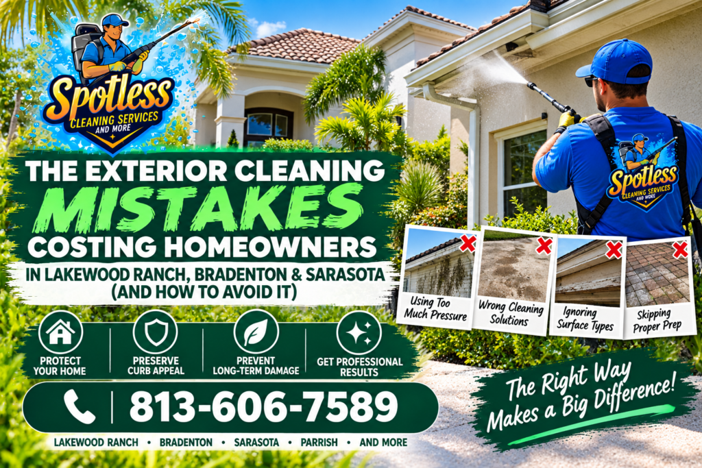 exterior cleaning mistakes