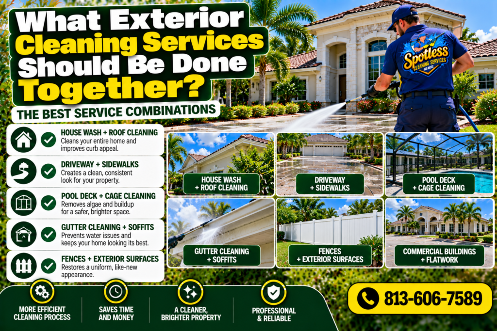 exterior cleaning services to do together
