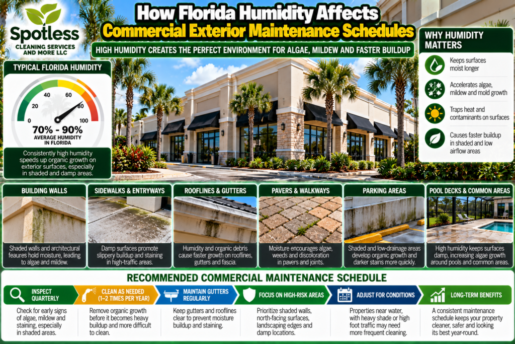 How Florida Humidity Affects Commercial Exterior Maintenance