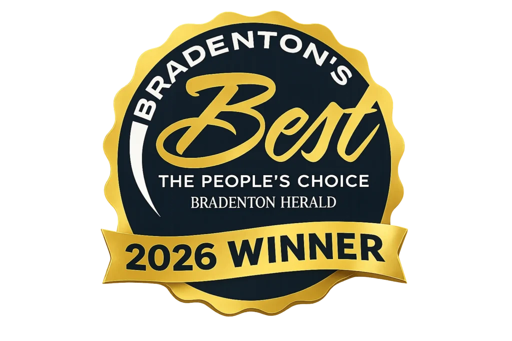 Bradenton’s Best Gold Award Winner badge for Spotless Cleaning Services and More