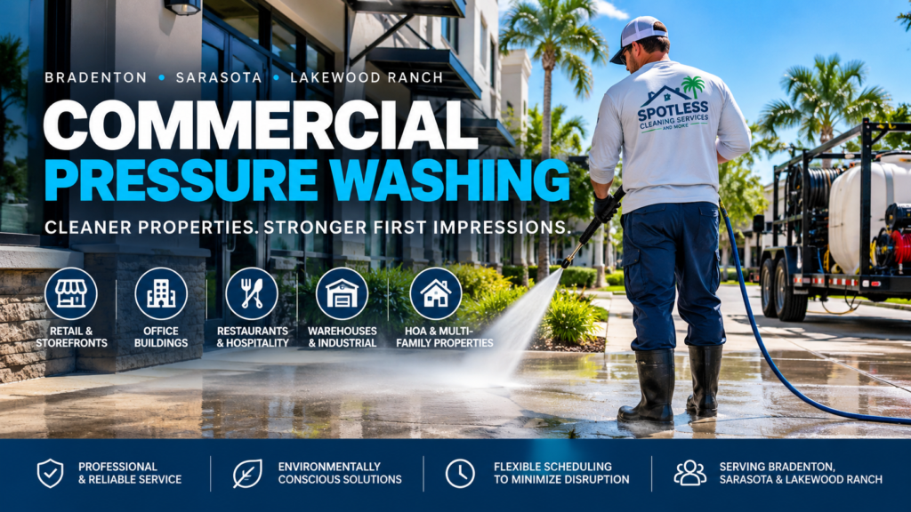 commercial pressure washing services