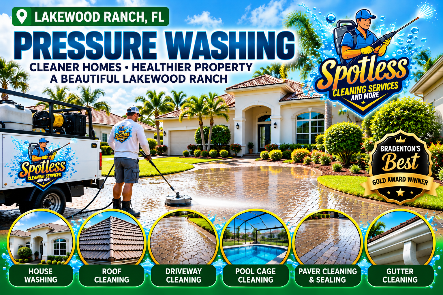 pressure washing in lakewood ranch